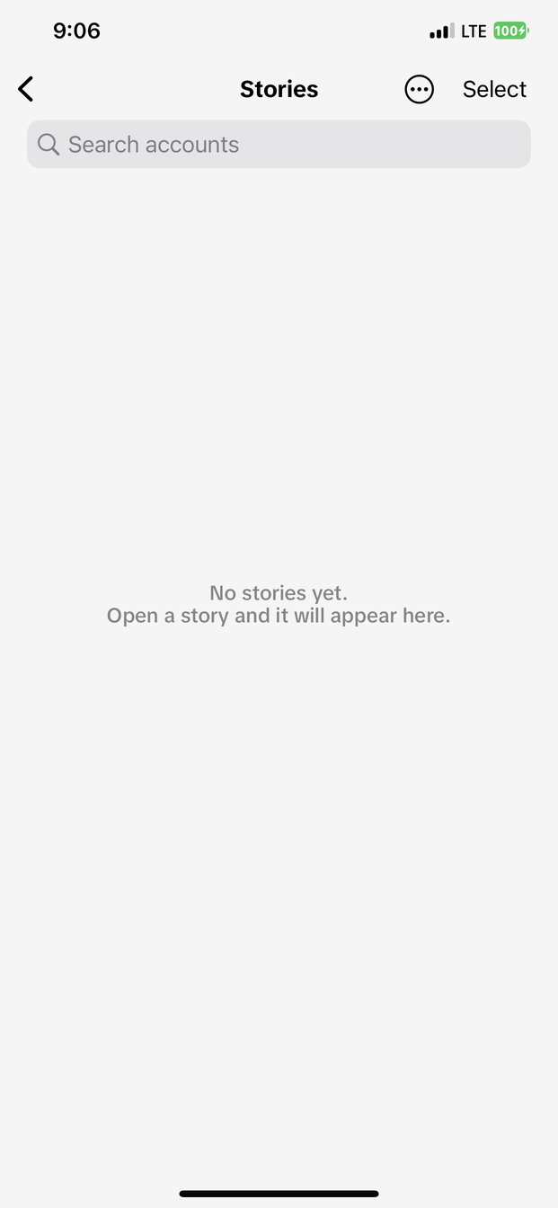 Saved stories
